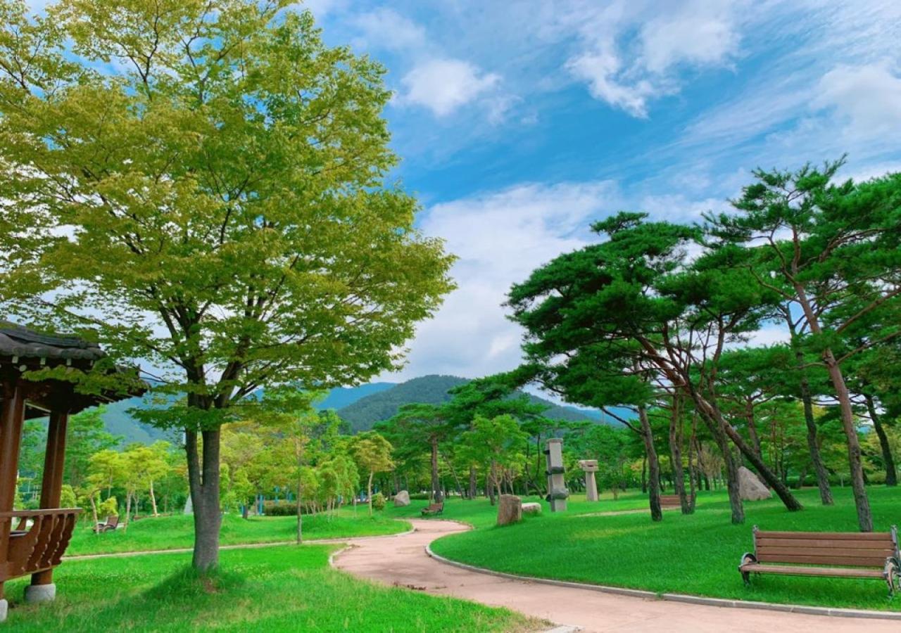 Namhae Sports Park Hotel المظهر الخارجي الصورة