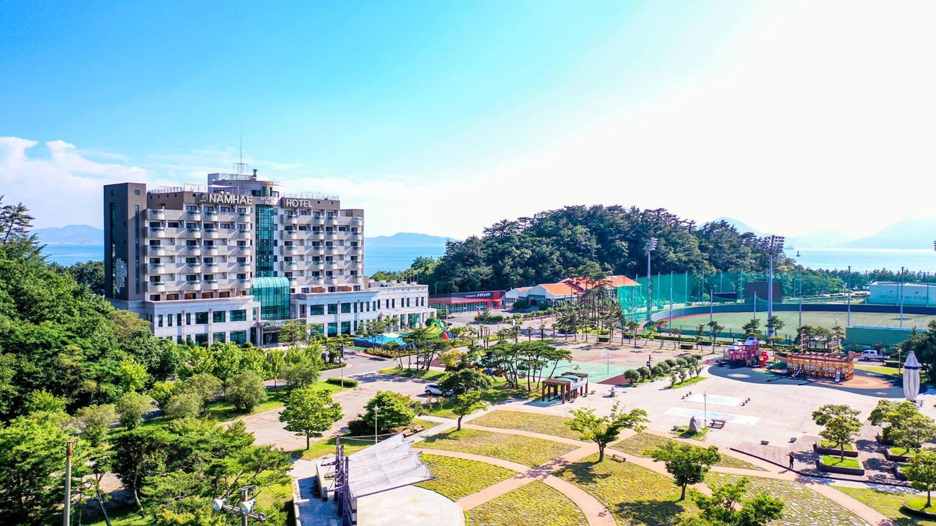 Namhae Sports Park Hotel المظهر الخارجي الصورة